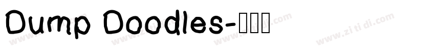 Dump Doodles字体转换